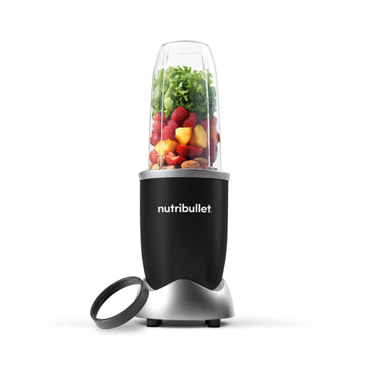 "Mixen leicht gemacht: Kompakter 900W Mixer in Schwarz für cremige Smoothies!"