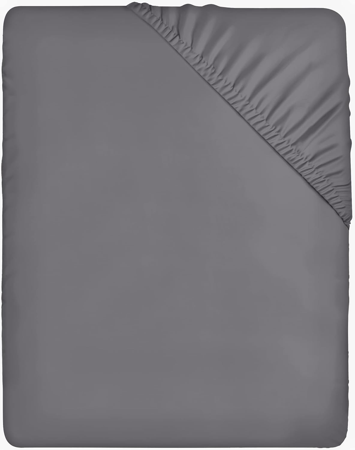 Spannbettlaken 180x200cm in Grau – Luxuriöse Mikrofaser für jedes Bett