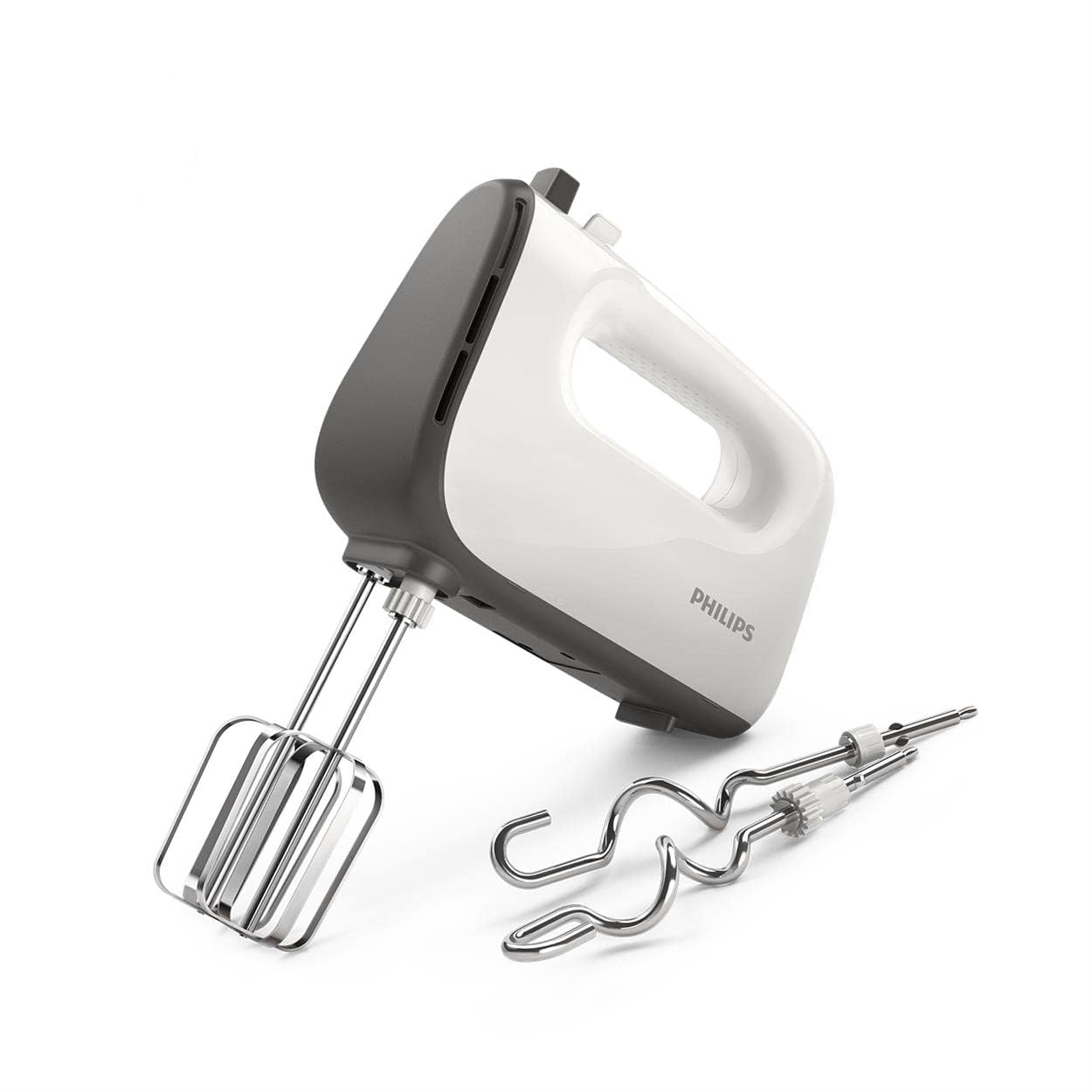 "Mixen leicht gemacht: Weißer Handmixer mit 5 Geschwindigkeiten, 450W Kraft"