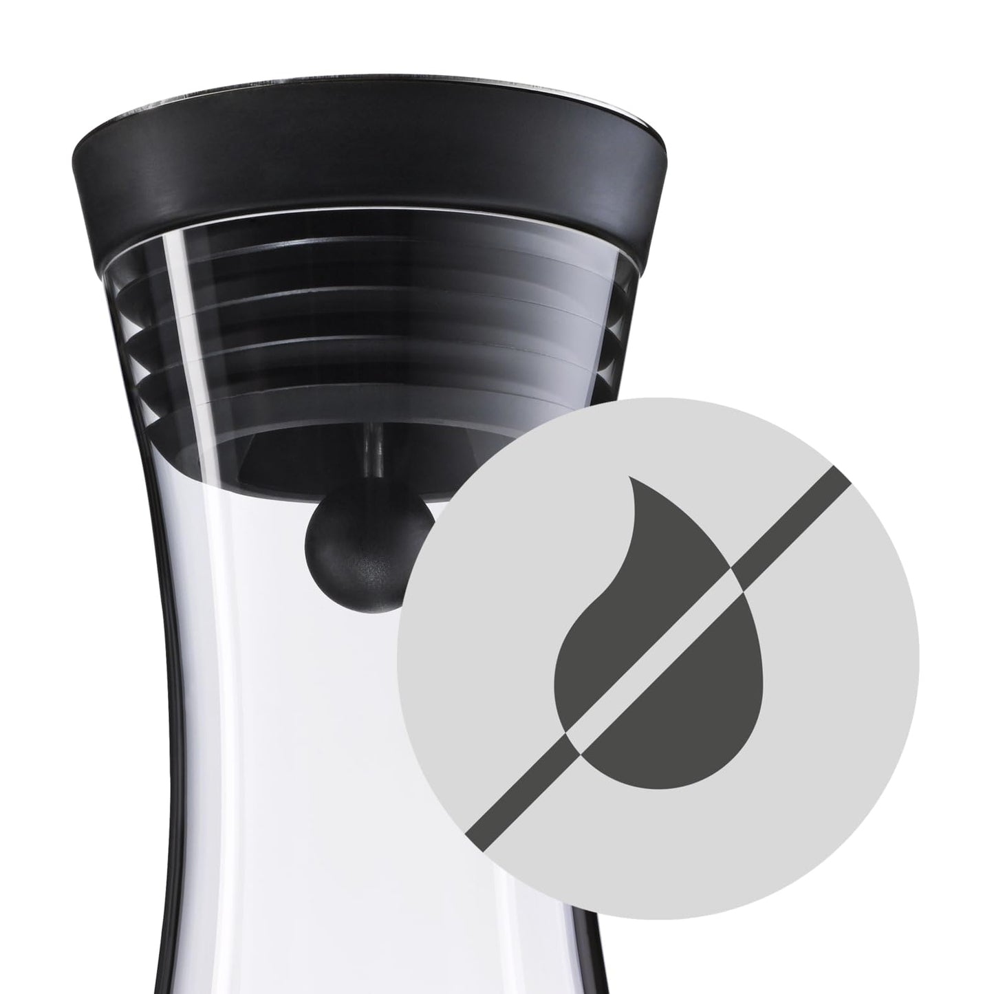 WMF Basic Wasserkaraffe 1,5 l – Praktisch, stilvoll und funktional
