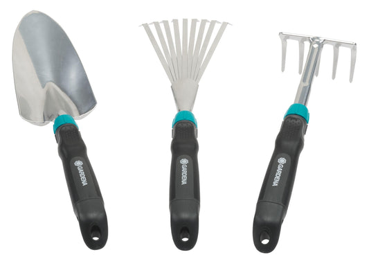 "Perfektes Garten-Set: 3 Ergonomische Werkzeuge für Blumenbeet & Balkon"