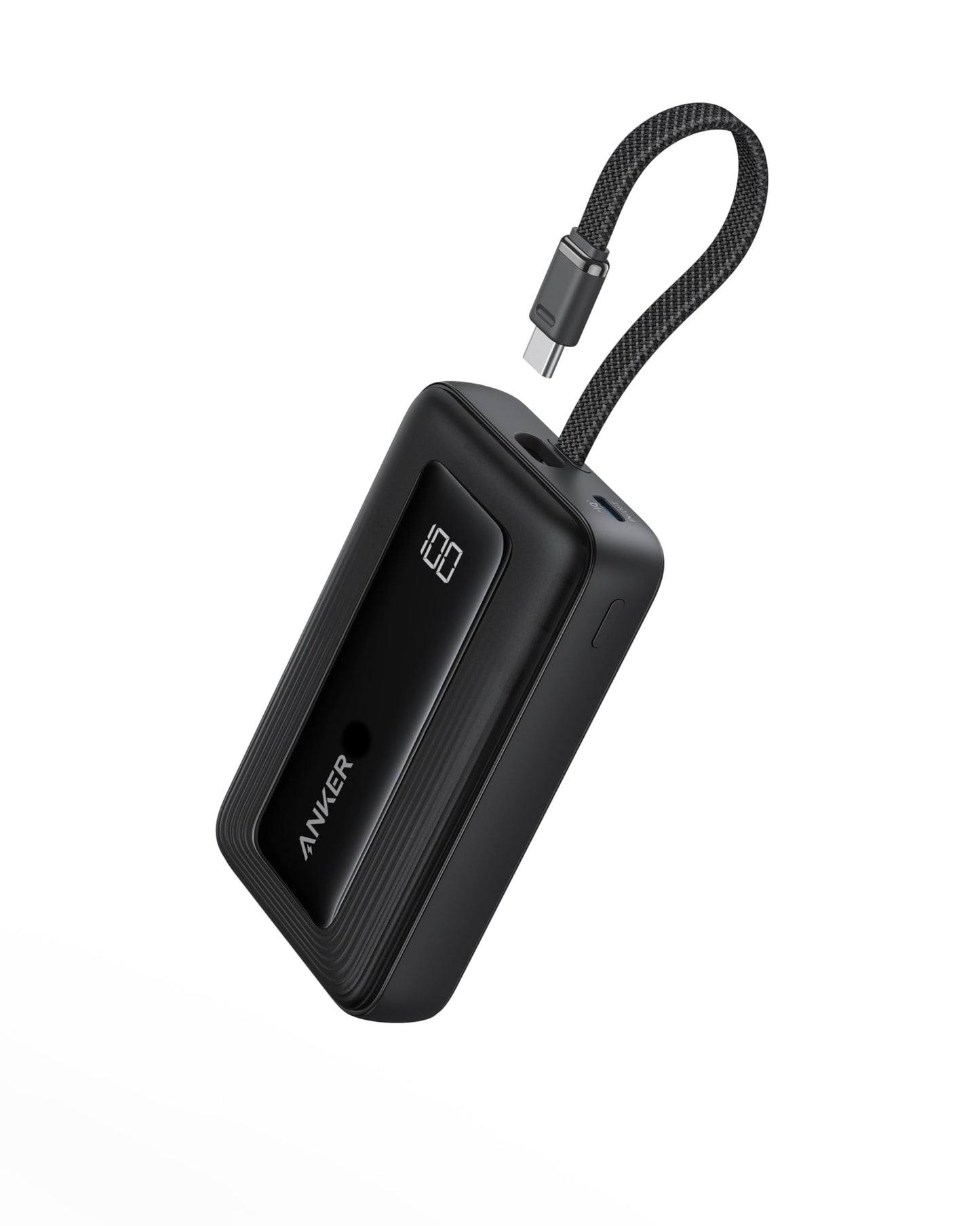 Anker Powerbank Schwarz - 10.000mAh, 30W Schnellladung für unterwegs