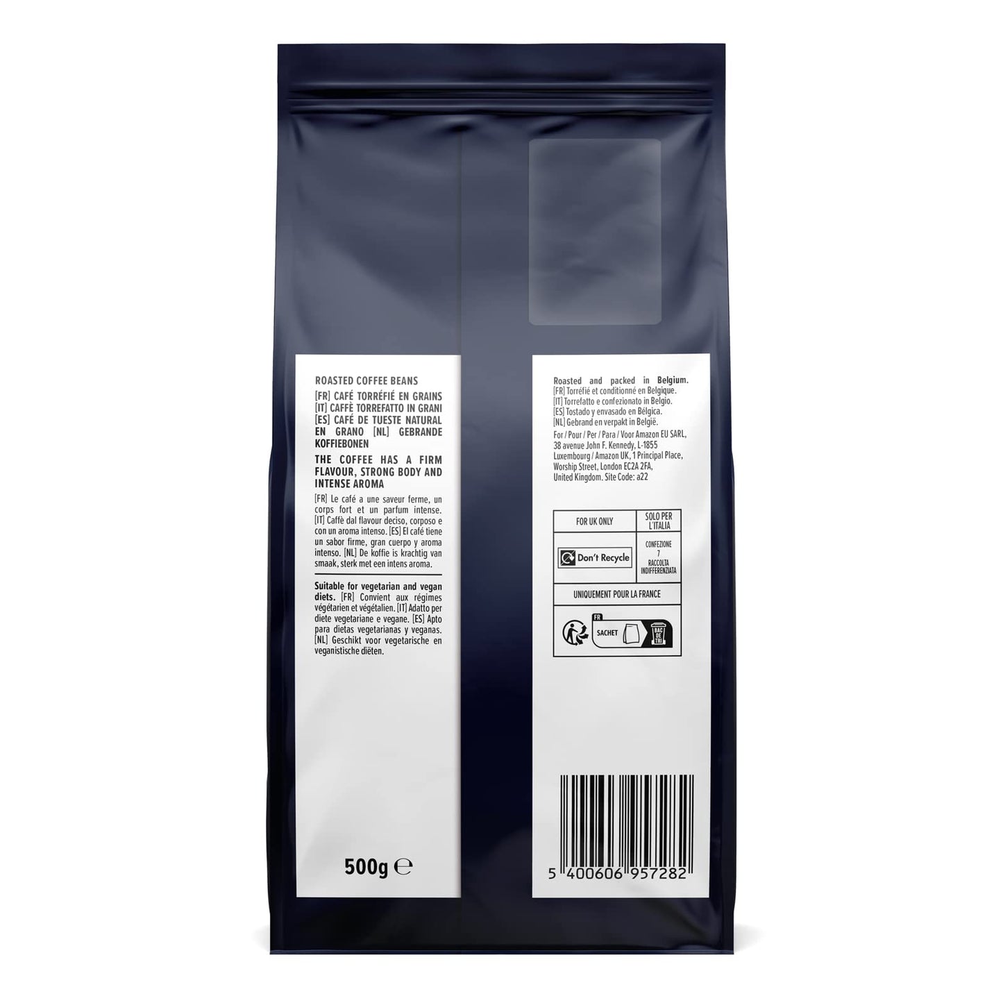 Happy Belly Caffè Intenso - Ganze Kaffeebohnen 2x500g