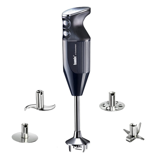 "Vielseitiger Küchenhelfer: 350W Stabmixer-Set in Schwarz für perfekte Ergebnisse!"