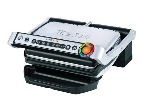 "Perfekte Grillergebnisse: Edelstahl Kontaktgrill mit 6 Programmen für Genuss"