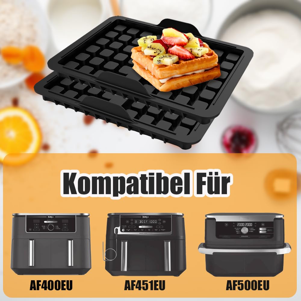 Waffeleinsatz für Heißluftfritteusen – Optimaler Genuss in A