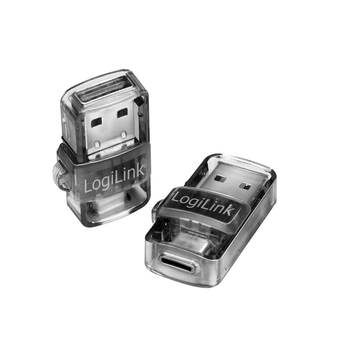 "Kompakter Bluetooth 5.0 Adapter: Mini USB-A & USB-C für alle Geräte!"