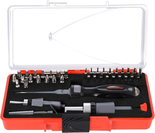 "Vielseitiges Schraubendreher-Set: 40-in-1 für präzise Reparaturen!"