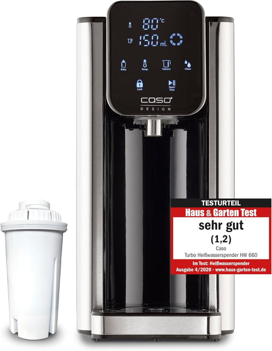 "Heißes Wasser in Sekunden: 2,7l Heißwasserspender mit 7 Temperatureinstellungen!"