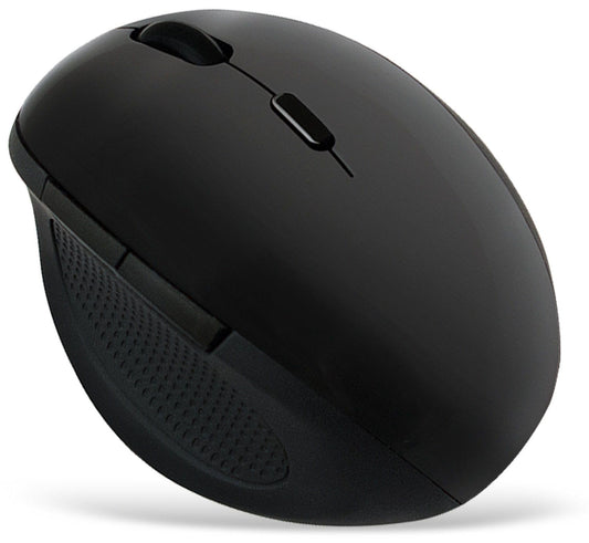 "Komfort in der Hand: Ergonomische Funk-Maus mit 1600 DPI, schwarz"