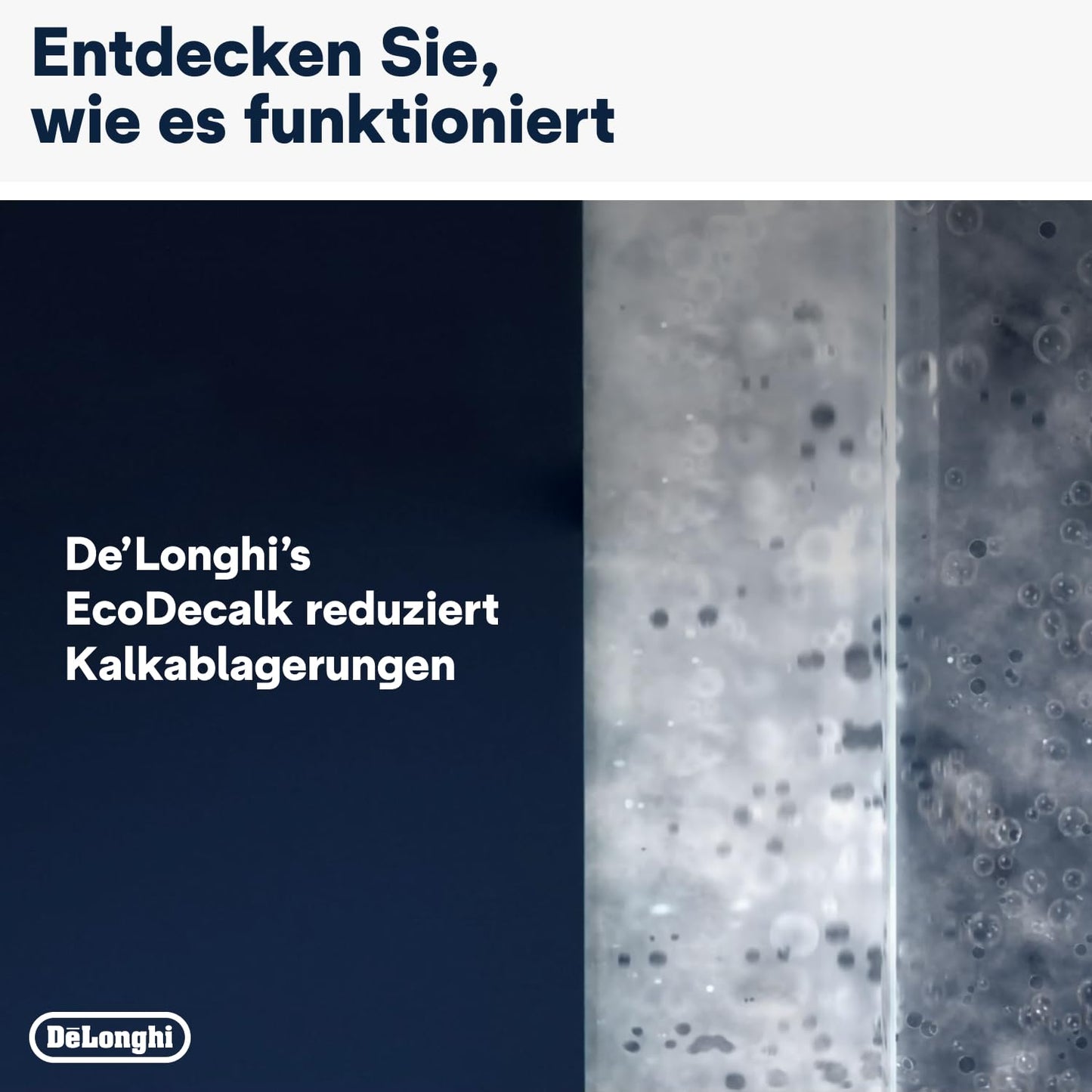 De'Longhi EcoDecalk DLSC502 Entkalker 2x500ml - Sanfte Pflege für Ihre Kaffeemaschine