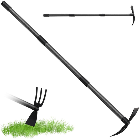 "Multifunktionale Gartenhacke, 116cm lang für ideales Arbeiten im Garten"