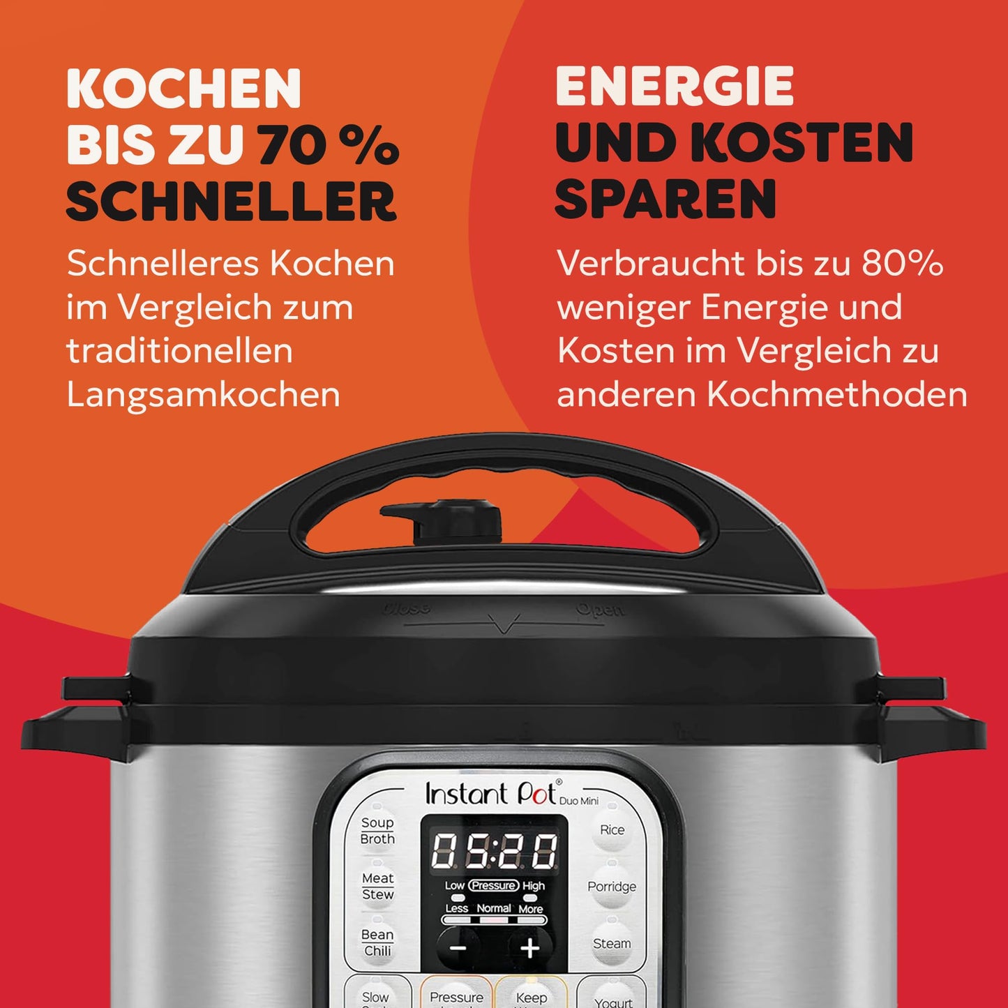 "Vielseitiges Kochen: 3L Multikocher - Schnell, sparsam und lecker!"