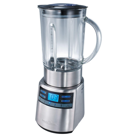 "Mixen wie ein Profi: Edelstahl-Universalmixer mit 1,8L Glasbehälter"