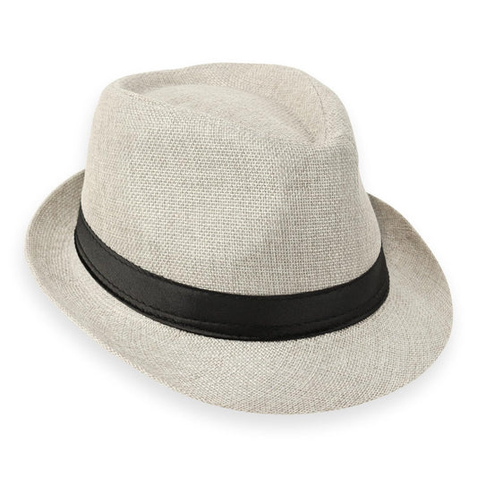Schramm® Fedora Hut Grau – Klassisch und Zeitlos für Jeder Anlass