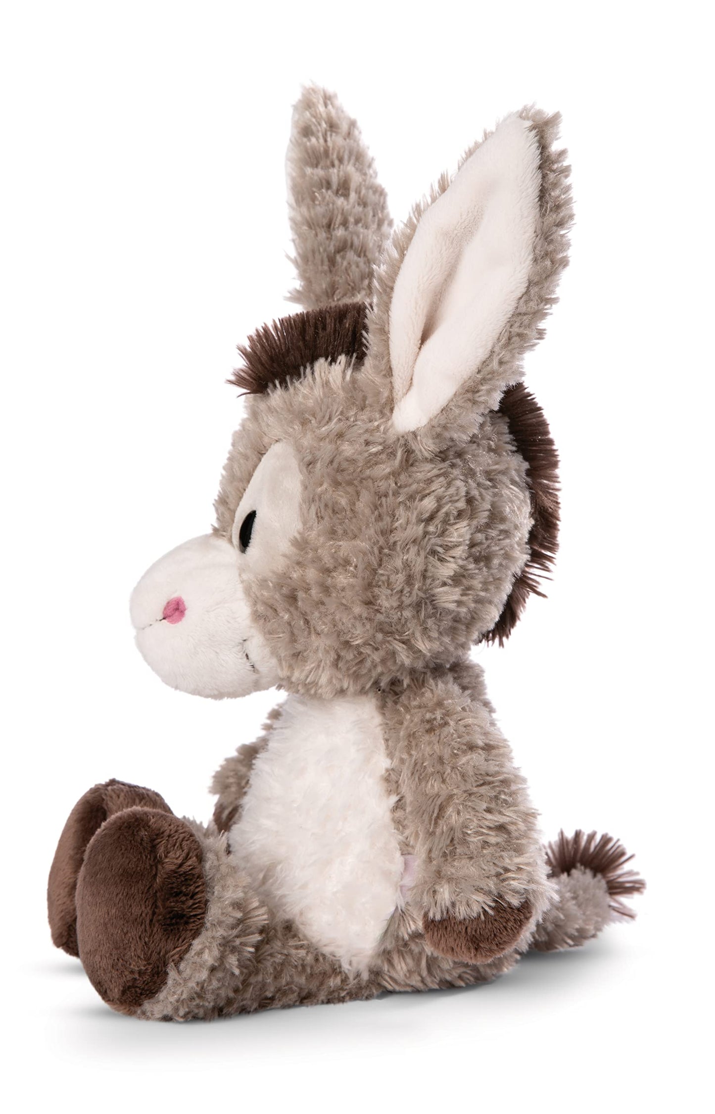 NICI Kuscheltier Esel Donkeylee 33 cm Grau, Der flauschige Freund für Groß und Klein