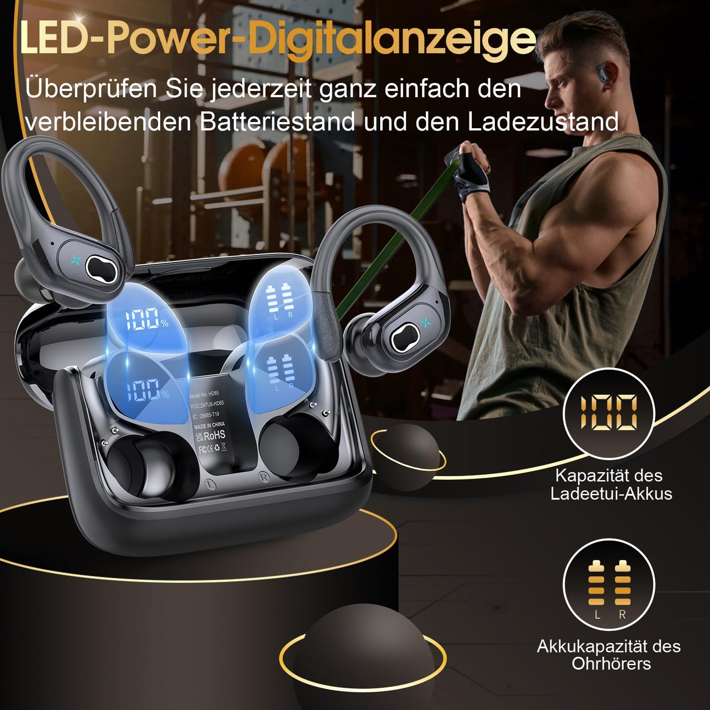 STECEi In Ear Kopfhörer Schwarz – Hochwertiger Sound für jeden Anlass