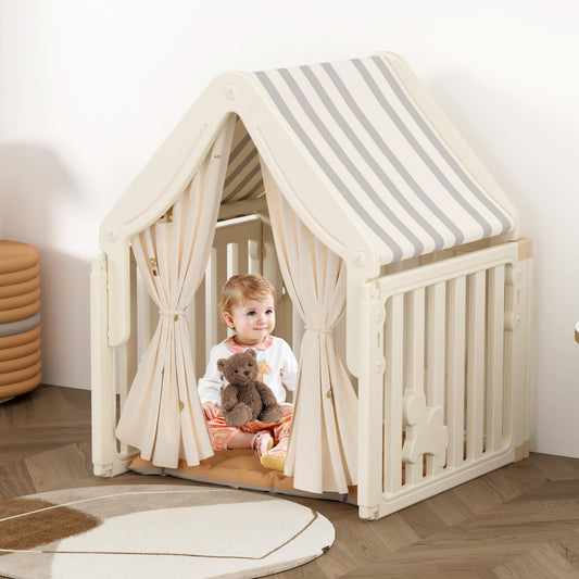 "Spielspaß für Kleine: Robustes Kinderzelt für drinnen, 80x80x105 cm"
