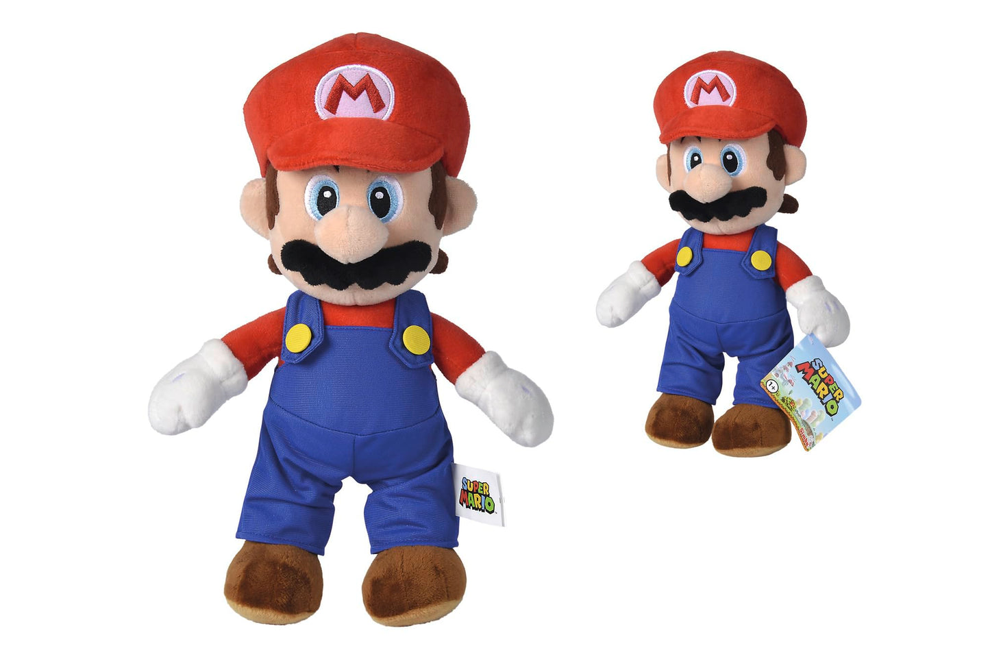 Super Mario Plüschfigur – 30 cm, kuschelweich und unverwechselbar