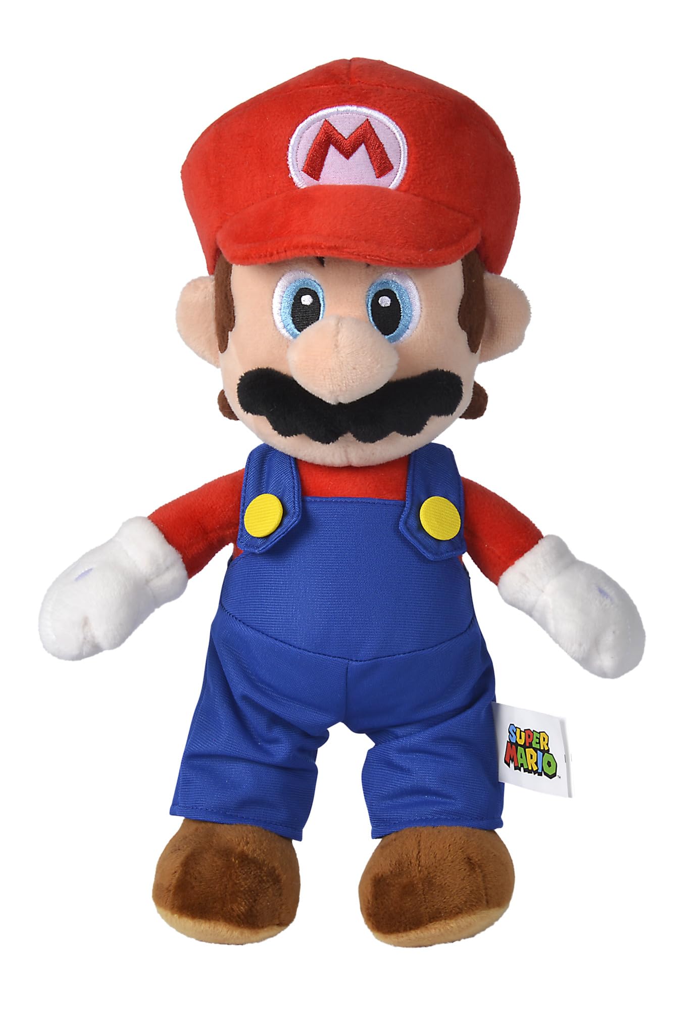 Super Mario Plüschfigur – 30 cm, kuschelweich und unverwechselbar