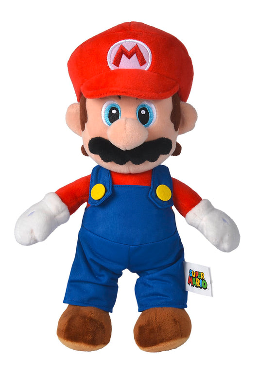 Super Mario Plüschfigur – 30 cm, kuschelweich und unverwechselbar