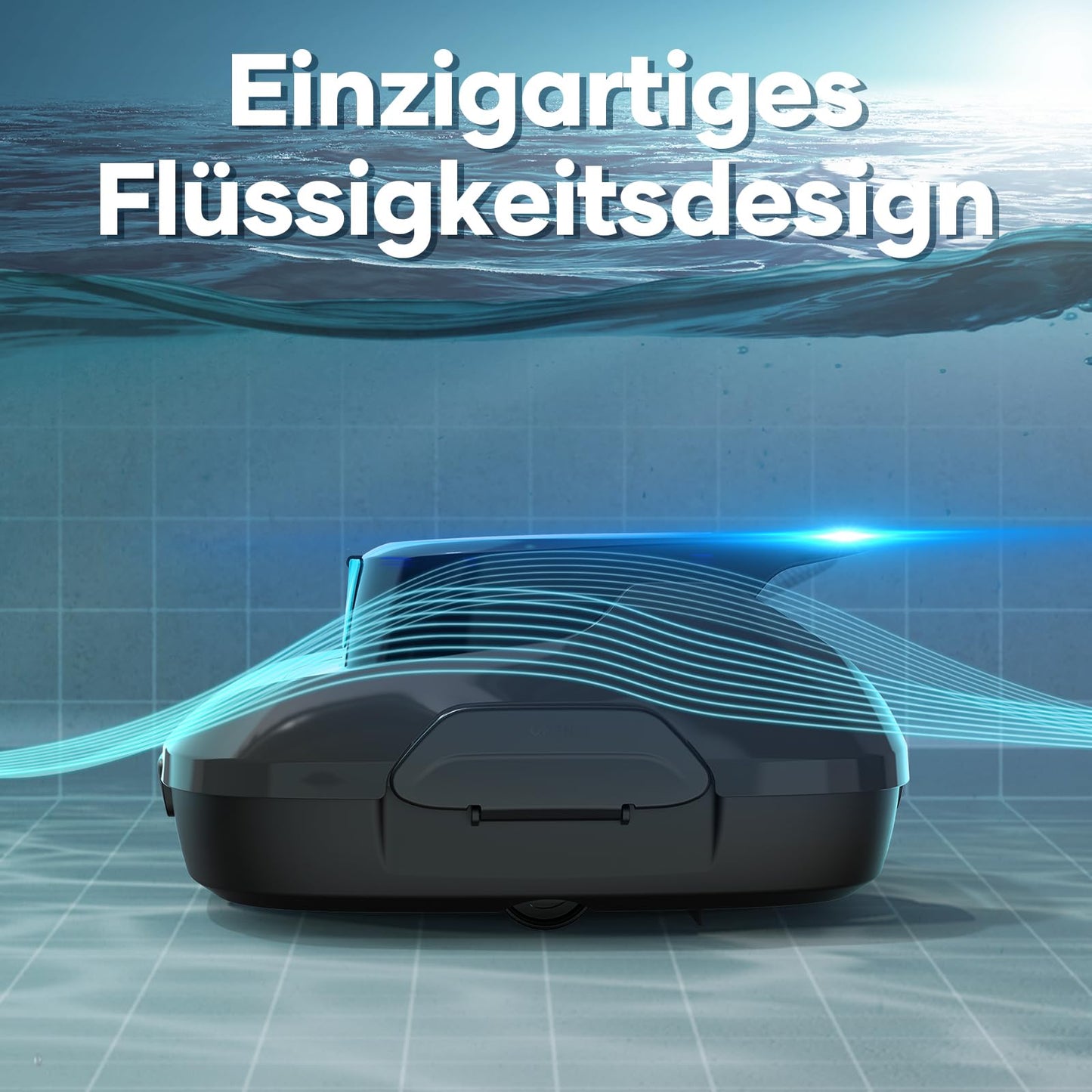 AIPER Poolroboter, Kabelloser Poolsauger Akku, Automatische Reinigung mit Selbsteinparkfunktion