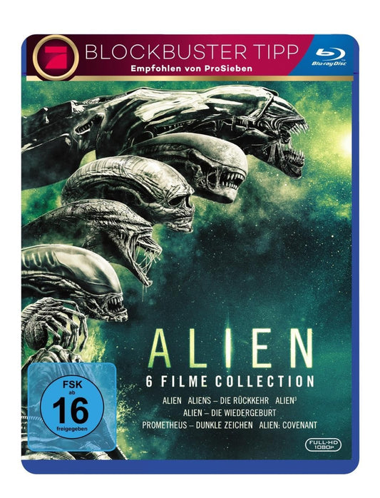 Alien Collection 6-Disc-Set – Die ultimative Sci-Fi-Erfahrung