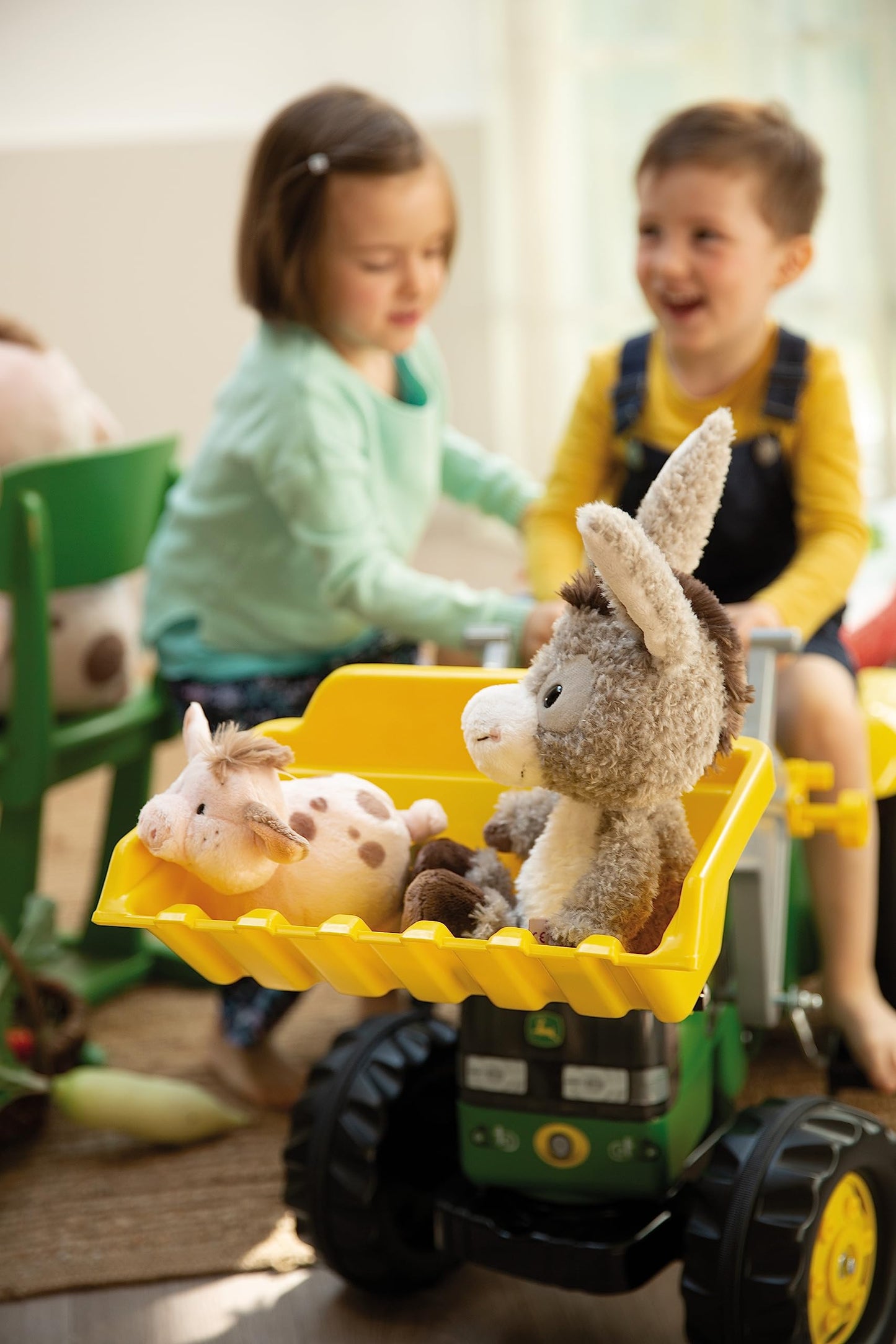 NICI Kuscheltier Esel Donkeylee 33 cm Grau, Der flauschige Freund für Groß und Klein