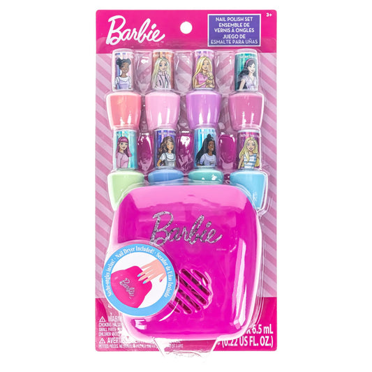 Barbie Kinder Nagellack Set mit Nageltrockner - Ungiftig & Spaßig!