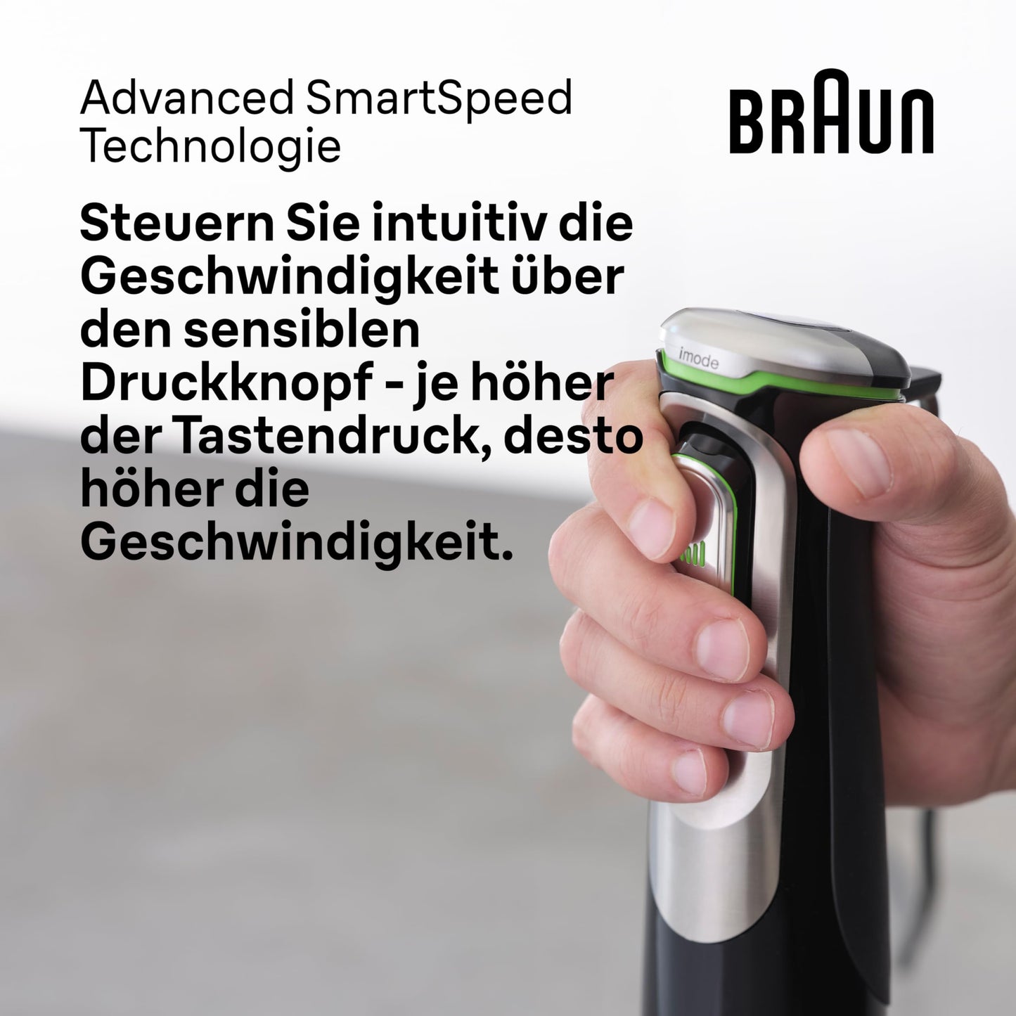 "Alleskönner in Schwarz: 5-in-1 Stabmixer für kreative Küchengenüsse!"