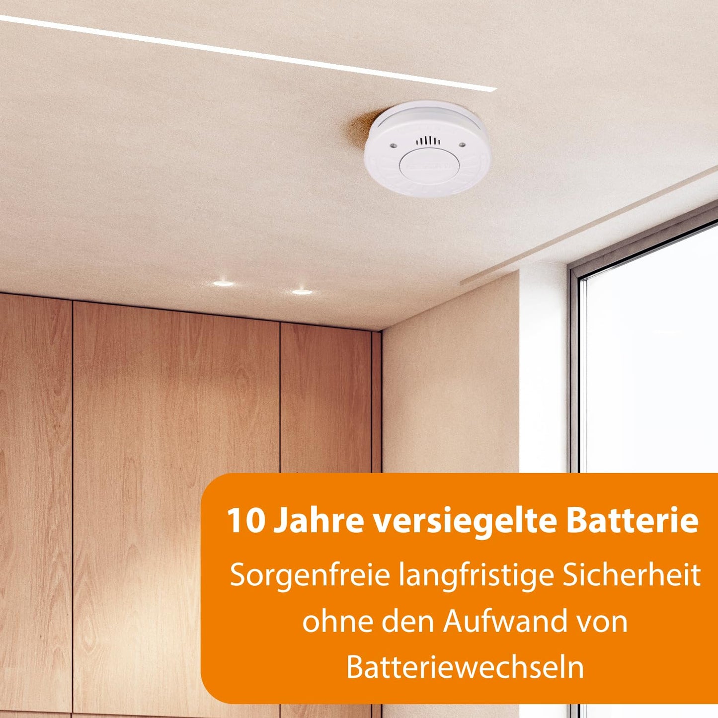 Smartwares 3er-Set Rauchmelder, FSM-12503
