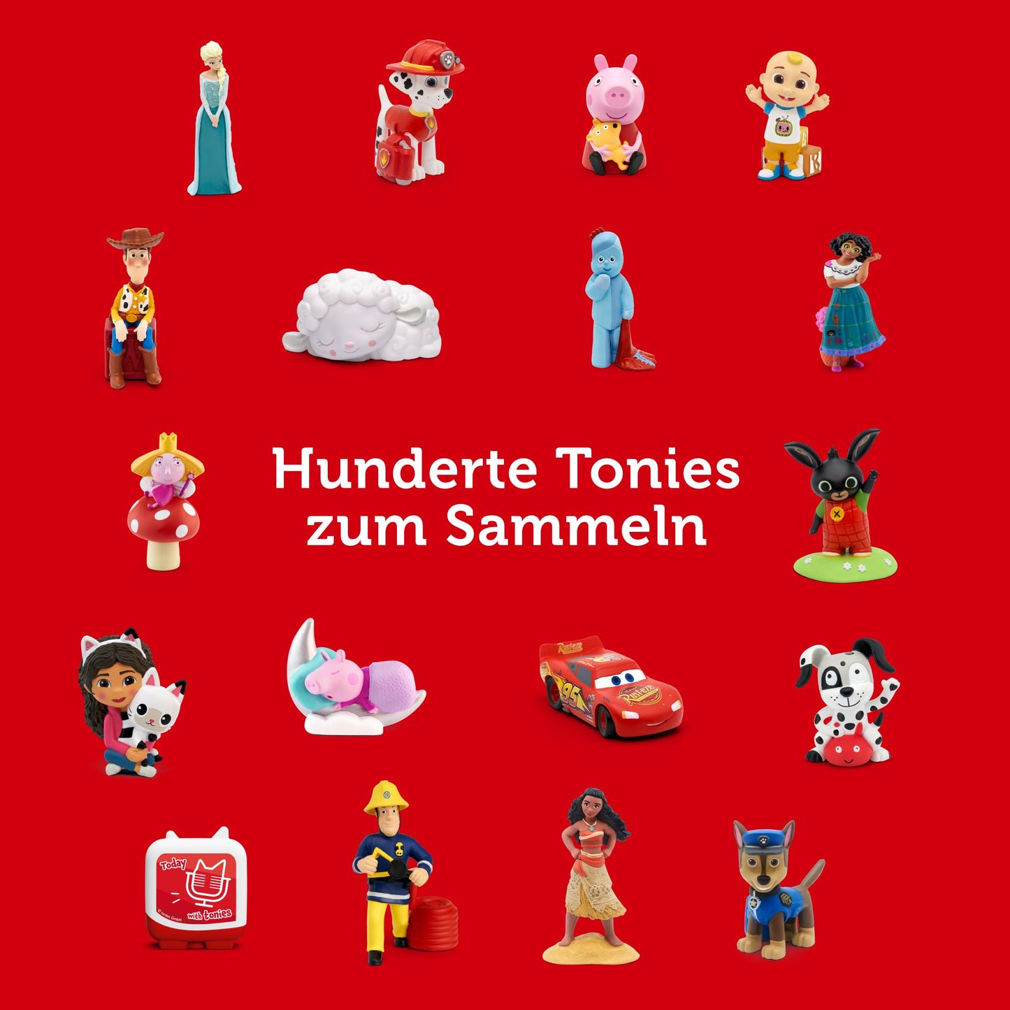 tonies Toniebox Starter Set, Audioplayer für Hörbücher und Lieder für Kinder