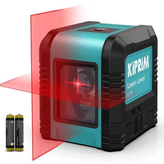 Kiprim LV1R Rot Kreuzlinienlaser – Präzise, selbstnivellierend, vielseitig
