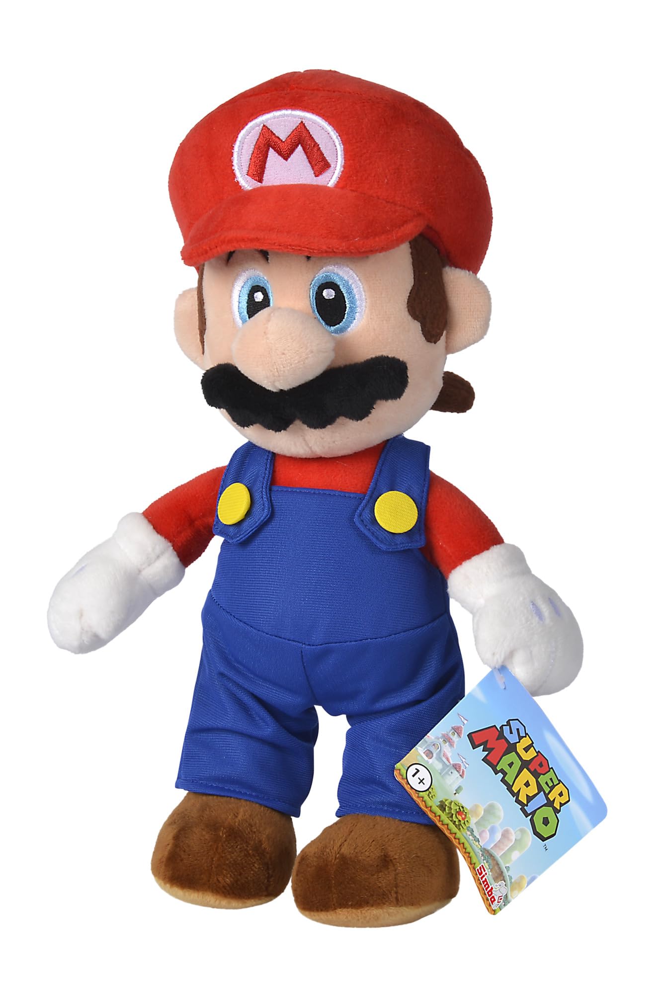 Super Mario Plüschfigur – 30 cm, kuschelweich und unverwechselbar