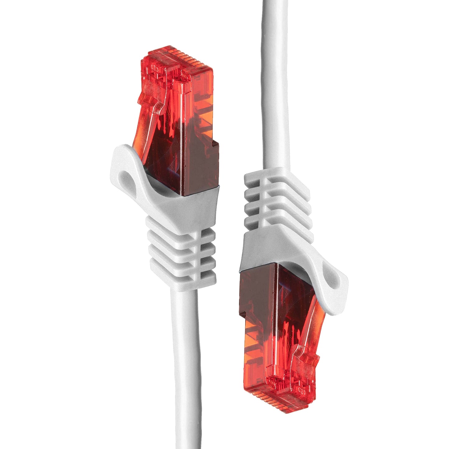 "Ultraschnell und flexibel: 5m weißes LAN-Kabel für beste Verbindungen!"