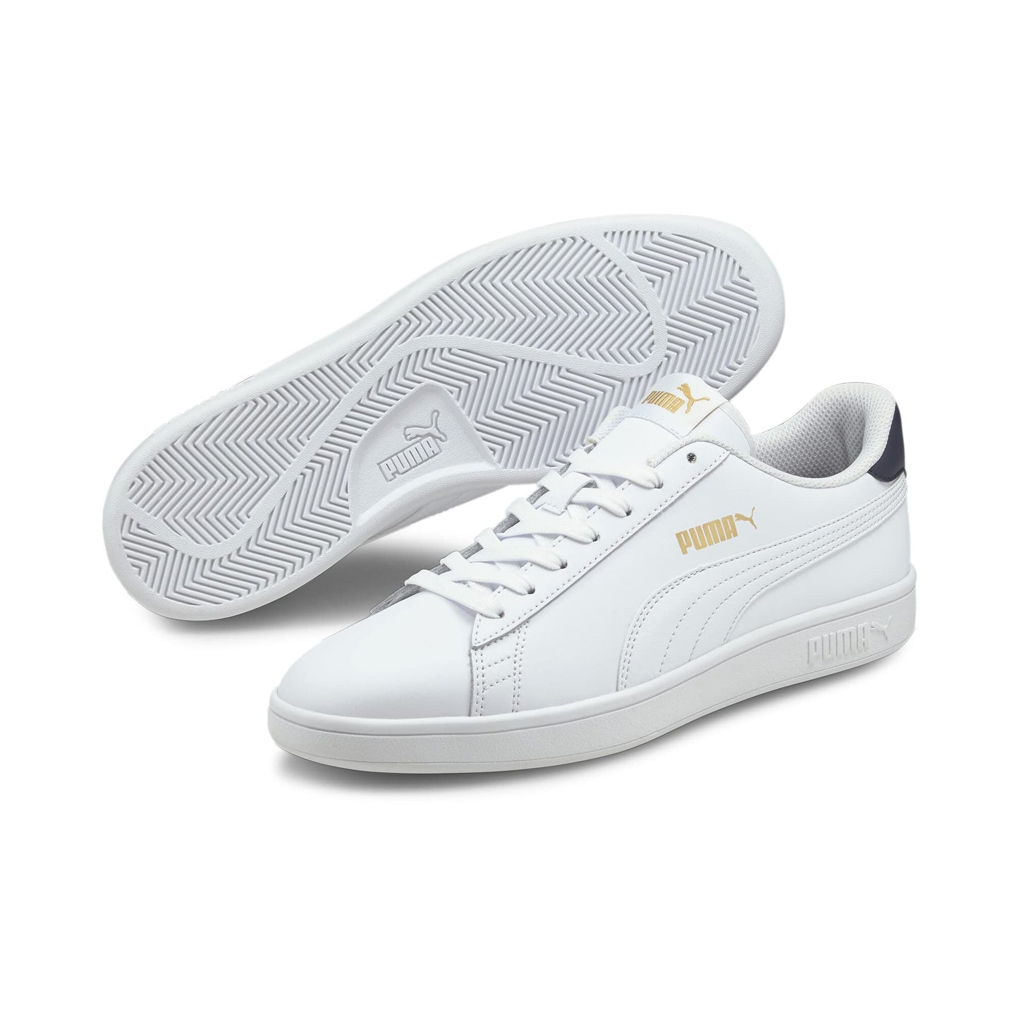 PUMA Smash v2 L Low-Top – Stilvoller Klassiker in Puma White