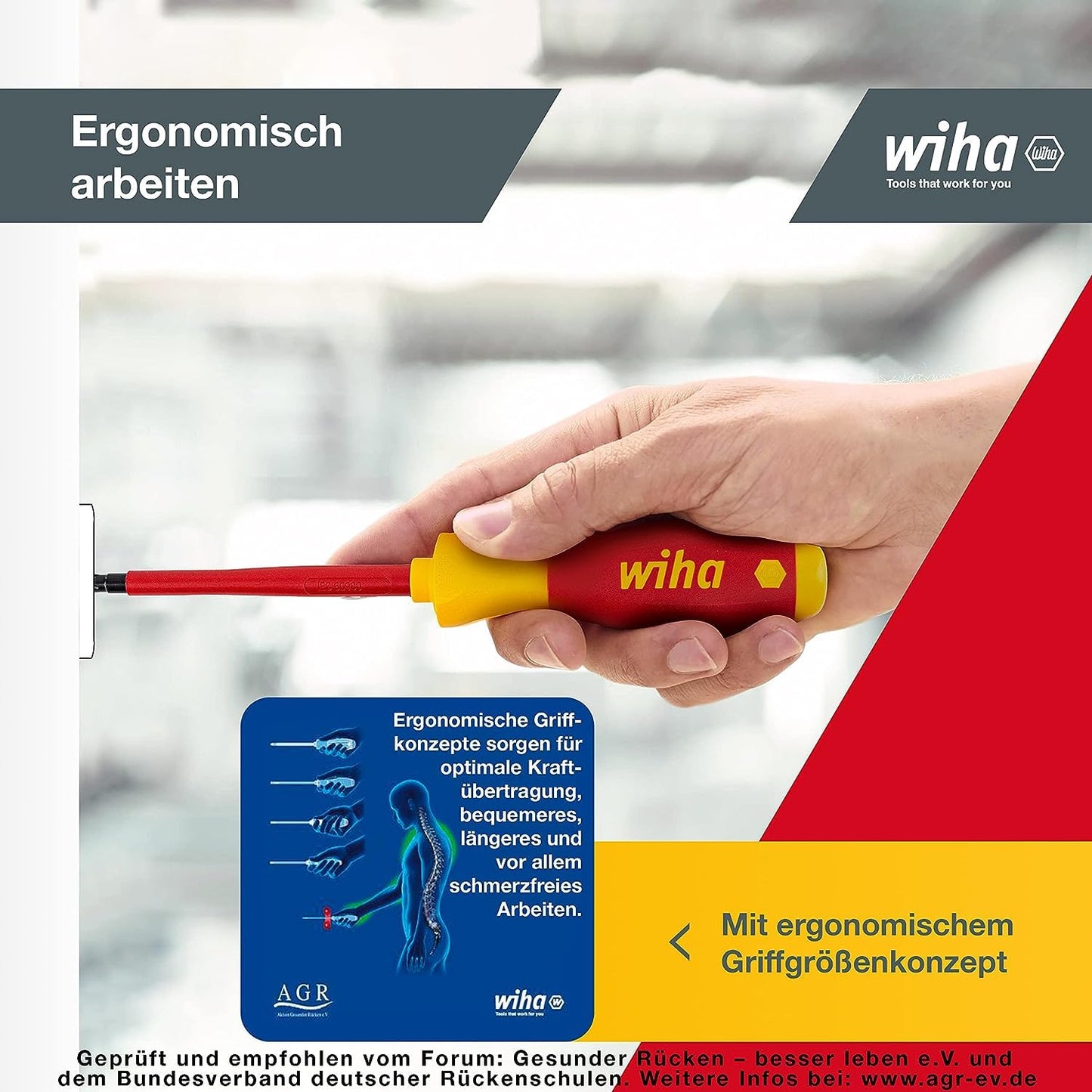 "Effizienz & Sicherheit: 6-teiliges Schraubendreher Set in ergonomischem Design"
