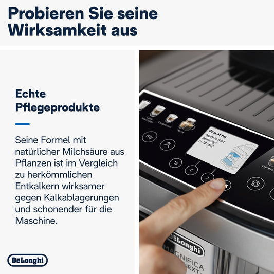 De'Longhi EcoDecalk DLSC502 Entkalker 2x500ml - Sanfte Pflege für Ihre Kaffeemaschine