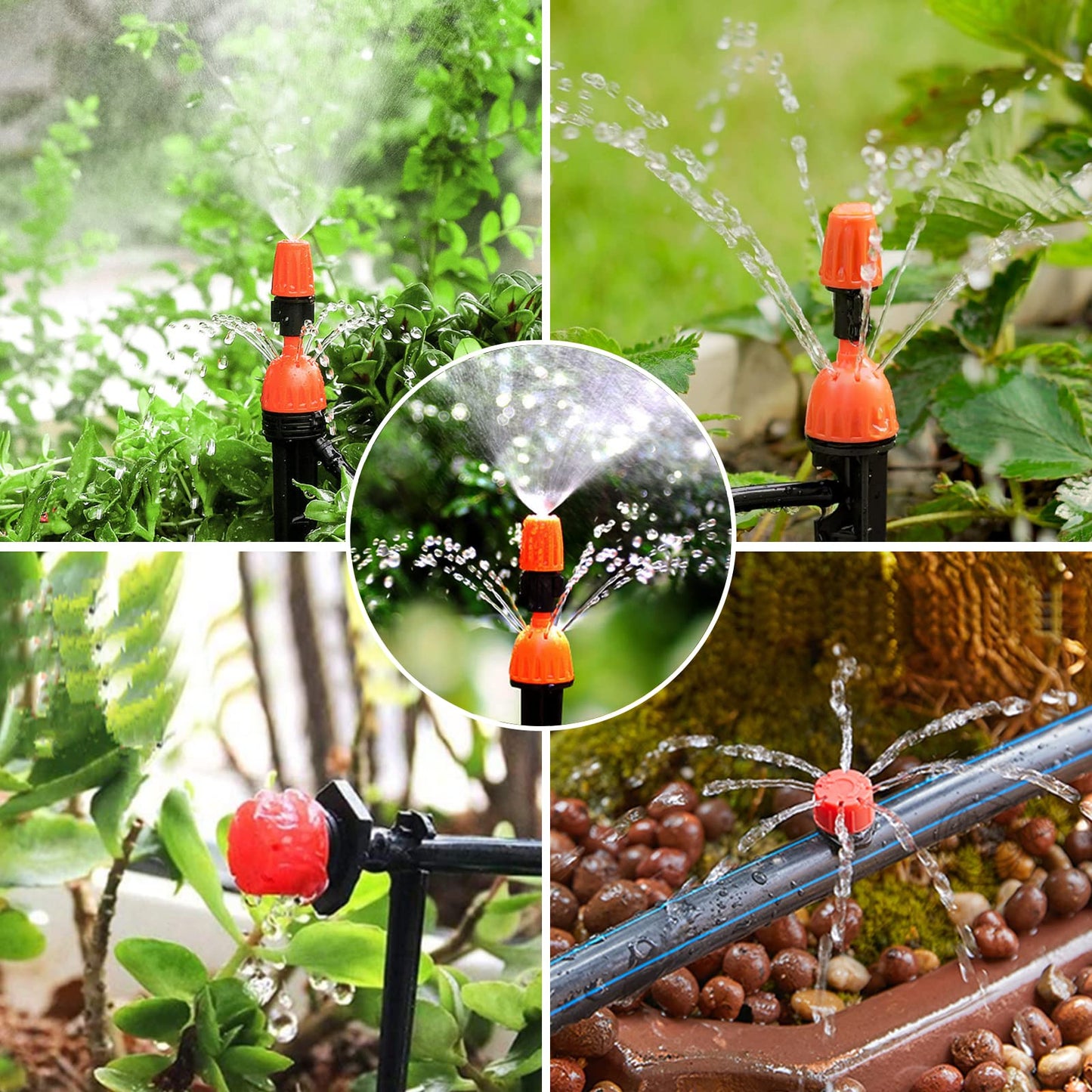 "Wassersparen leicht gemacht: 299-teiliges Tropfbewässerungsset für Garten"