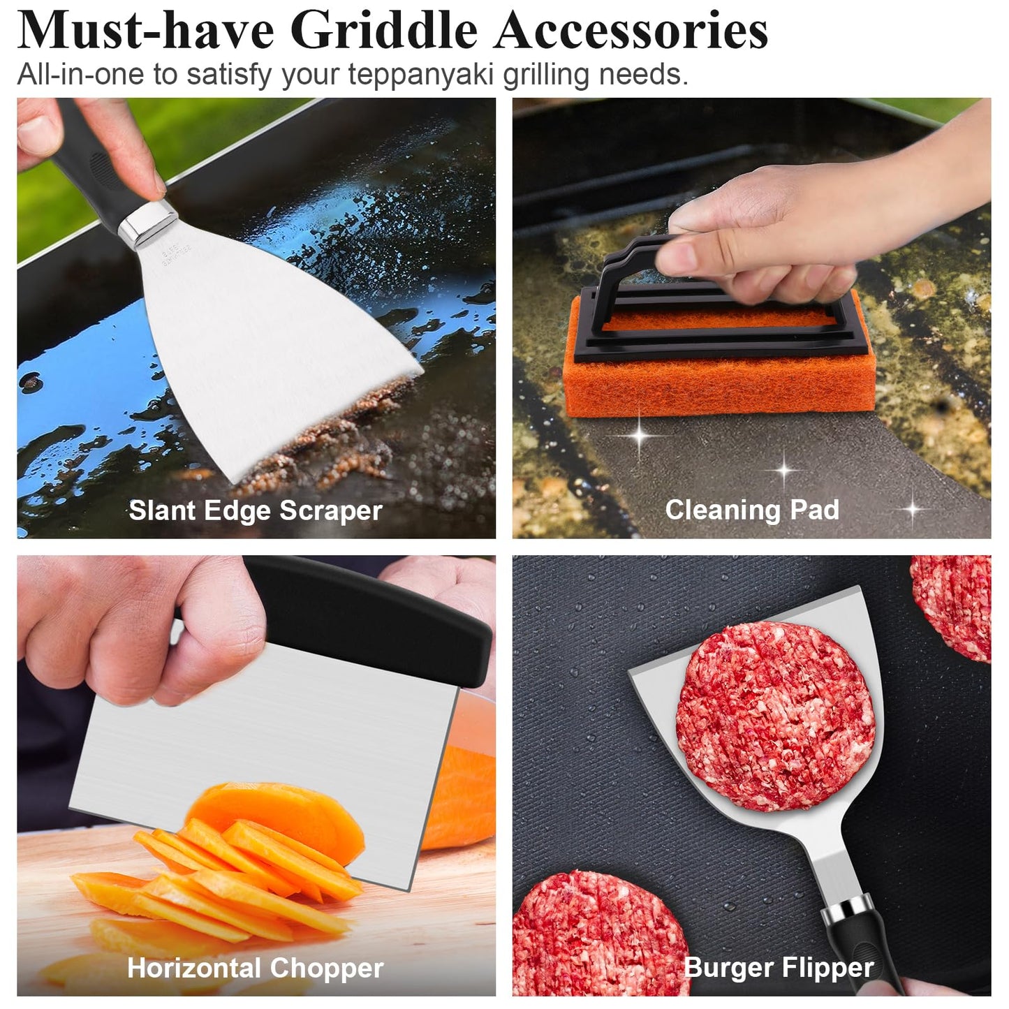 "Das ultimative 27-teilige Grillzubehör-Set für Meisterköche und BBQ-Fans!"