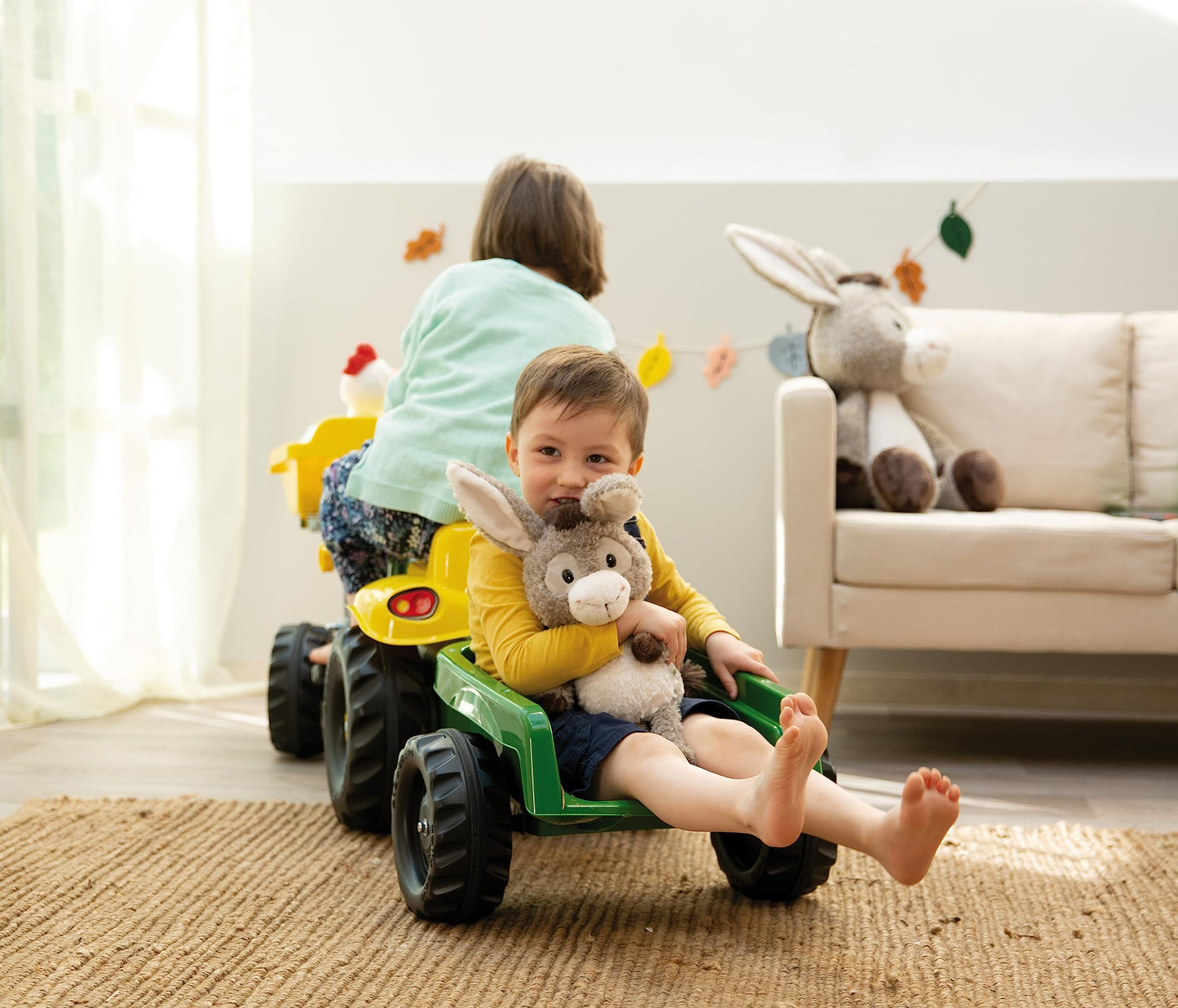 NICI Kuscheltier Esel Donkeylee 33 cm Grau, Der flauschige Freund für Groß und Klein