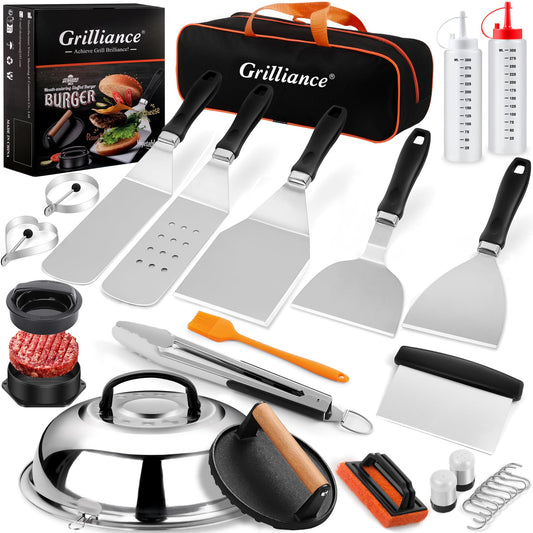 "Das ultimative 27-teilige Grillzubehör-Set für Meisterköche und BBQ-Fans!"