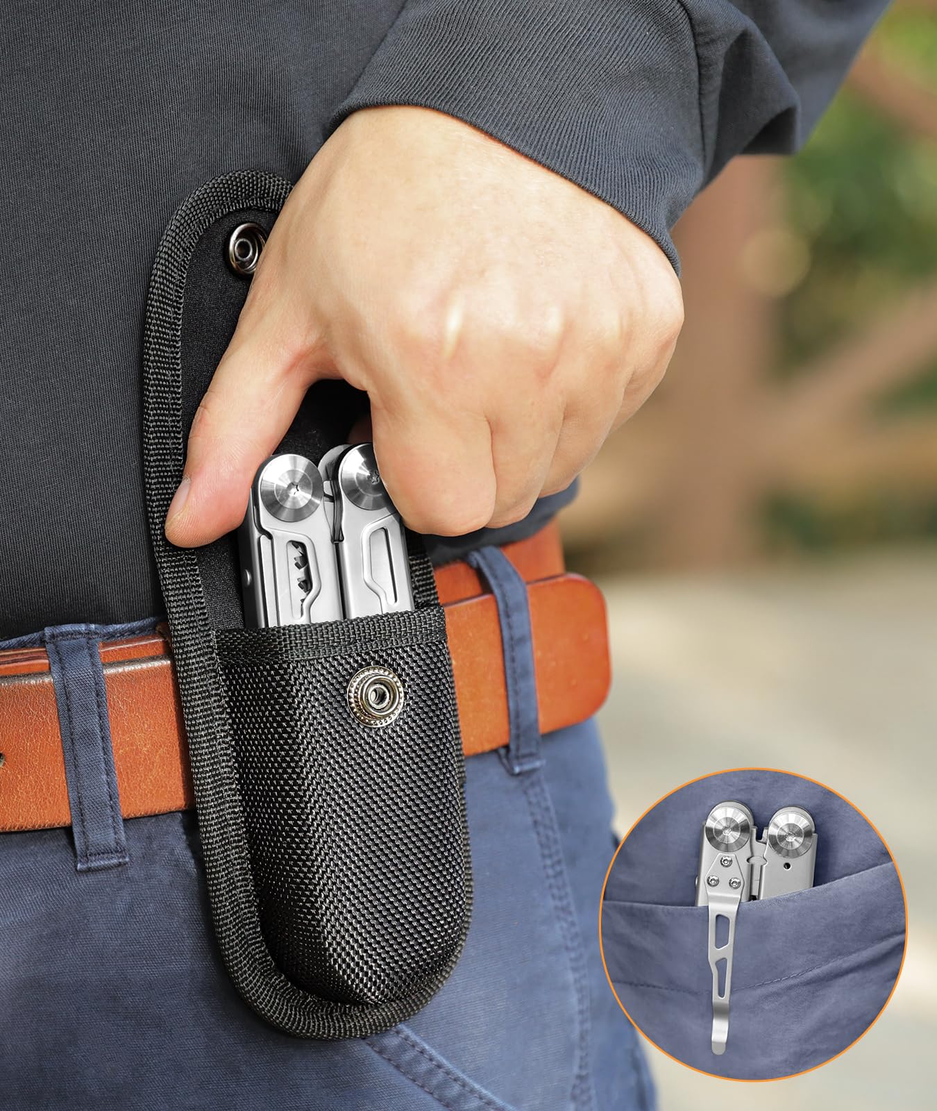 Rolgno Multitool 14 in 1 - Vielseitig, Praktisch, Unentbehrlich!