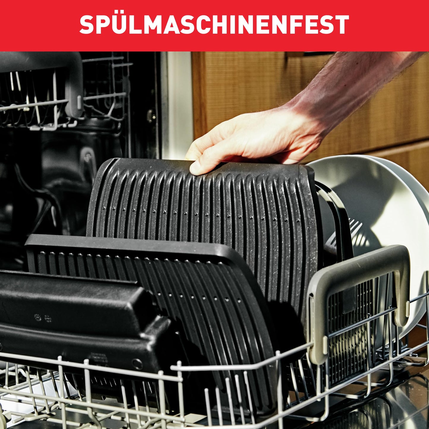 "Perfekte Grillergebnisse: Edelstahl Kontaktgrill mit 6 Programmen für Genuss"