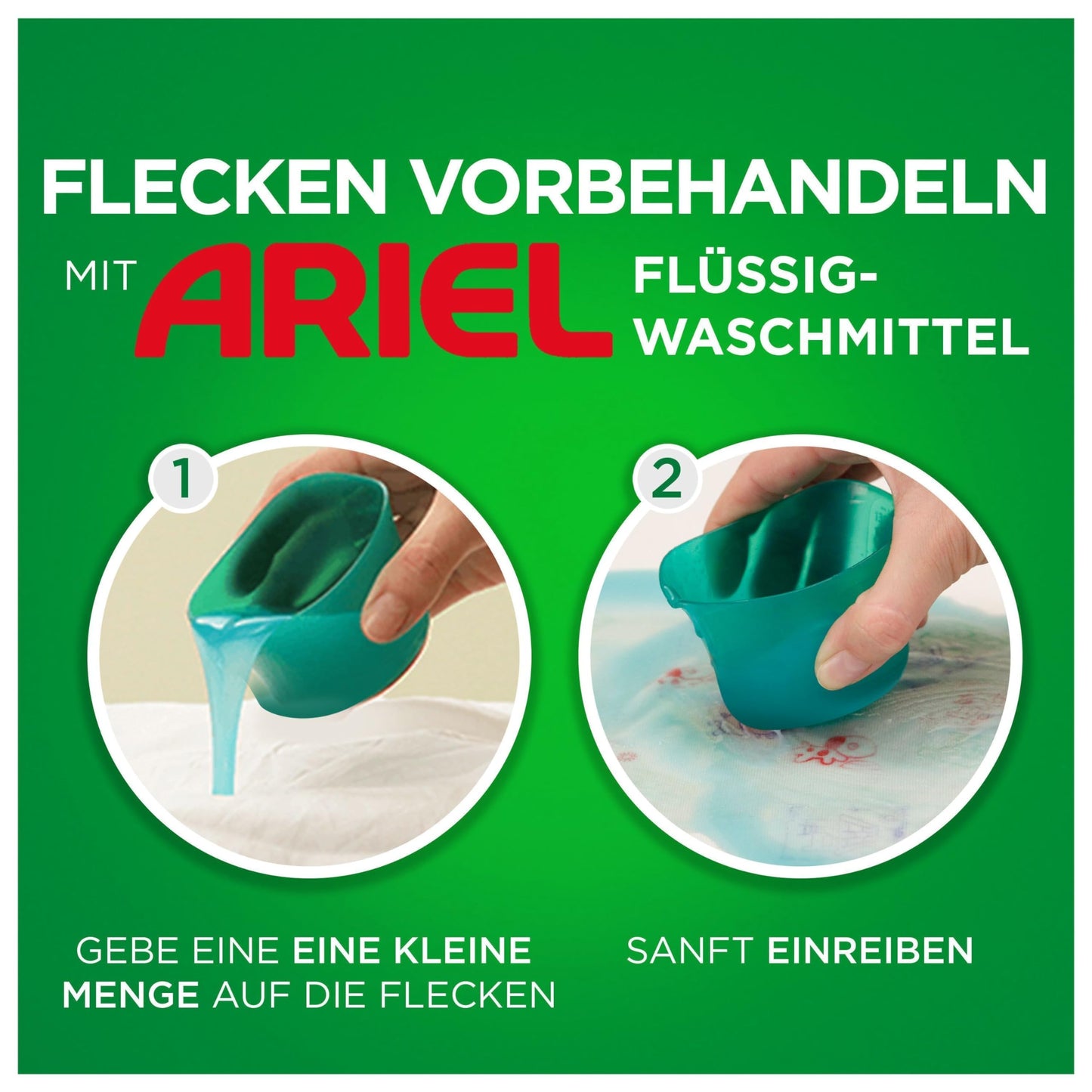 Ariel Flüssigwaschmittel Waschmittel, 100 Waschladungen Universal+ Mit Der Frische Von Febreze, Ausgezeichnete Fleckenentfernung Selbst Bei Kaltwäsche