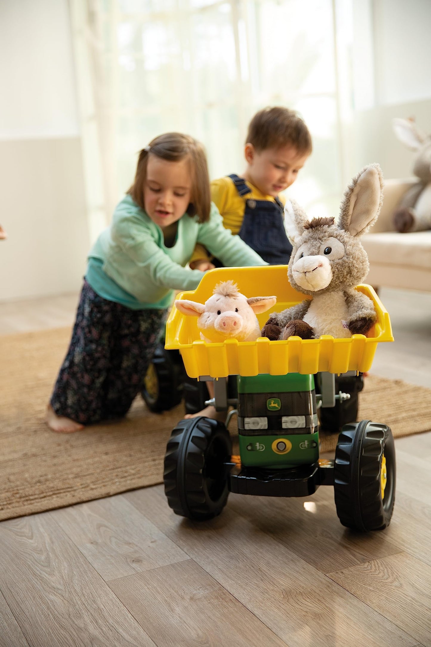 NICI Kuscheltier Esel Donkeylee 33 cm Grau, Der flauschige Freund für Groß und Klein