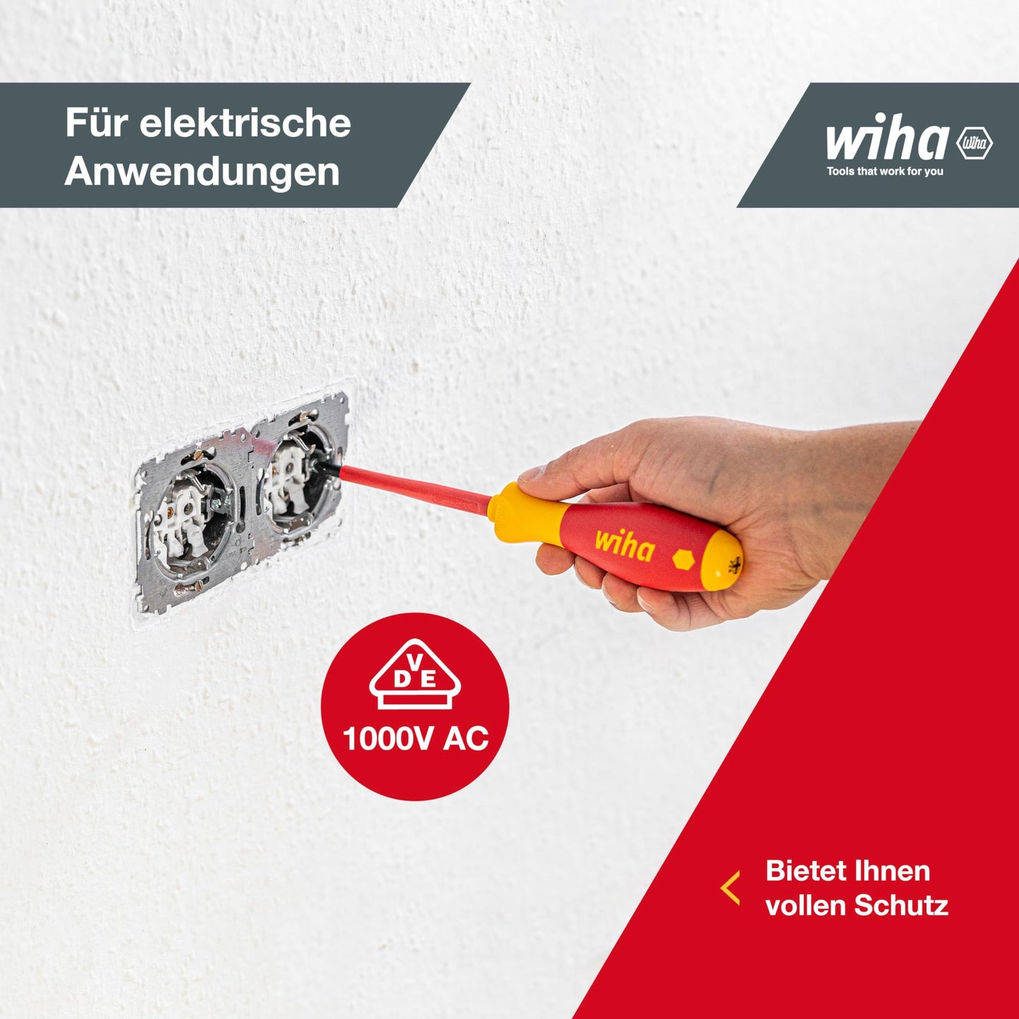 "Effizienz & Sicherheit: 6-teiliges Schraubendreher Set in ergonomischem Design"