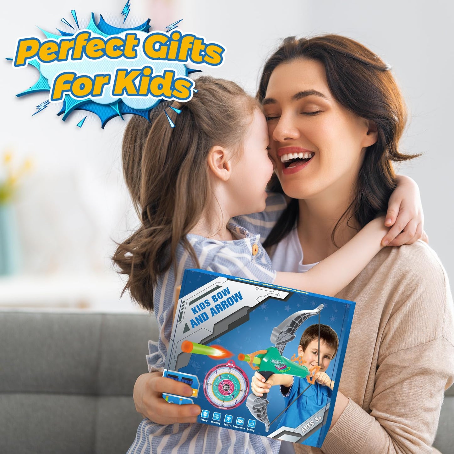 "Abenteuer für kleine Helden: Bogen-Set in Rosa für kreative Schießspiele!"