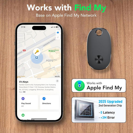Smart Air Tag Tracker 4er Pack, Schlüsselfinder KeyFinder