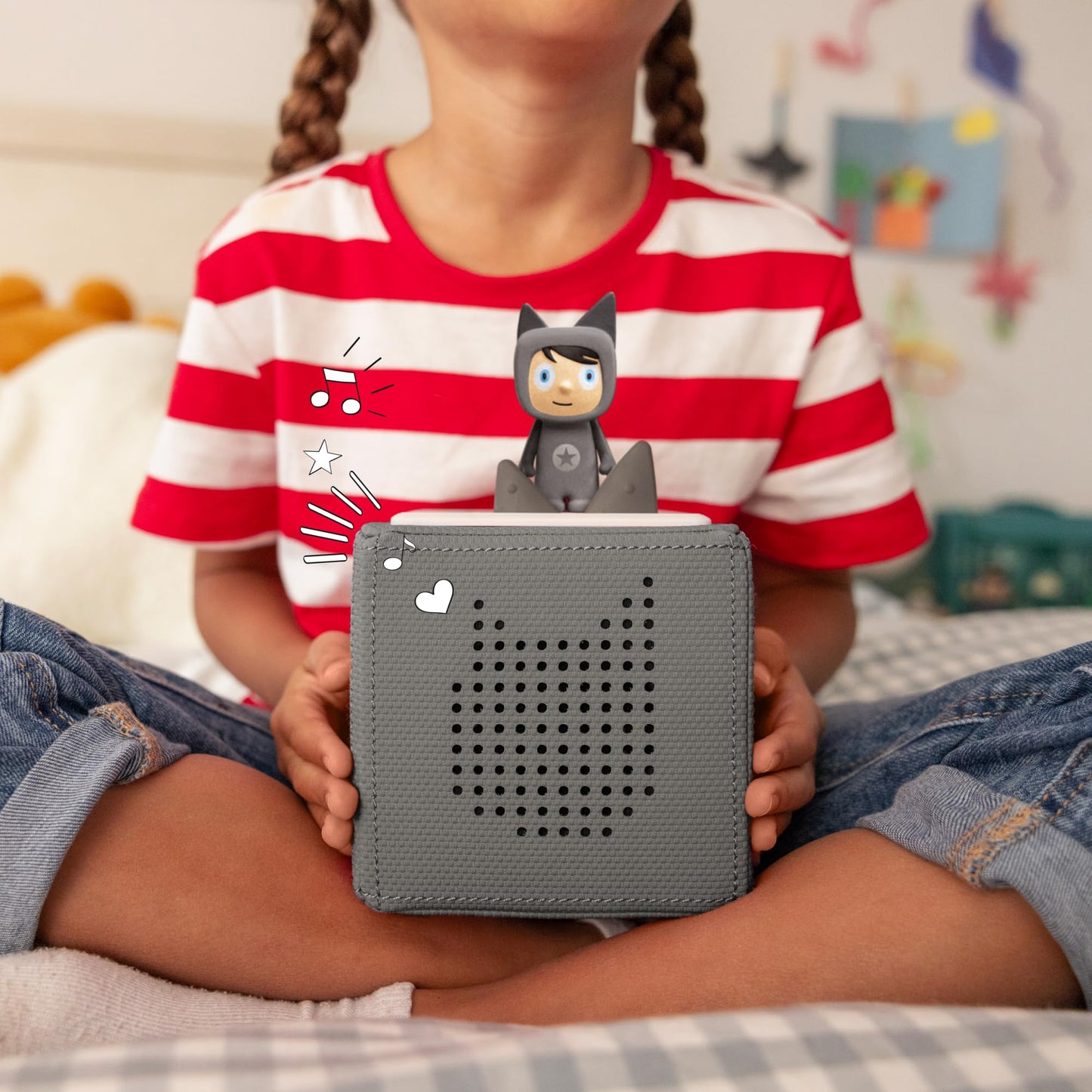 tonies Toniebox Starter Set, Audioplayer für Hörbücher und Lieder für Kinder